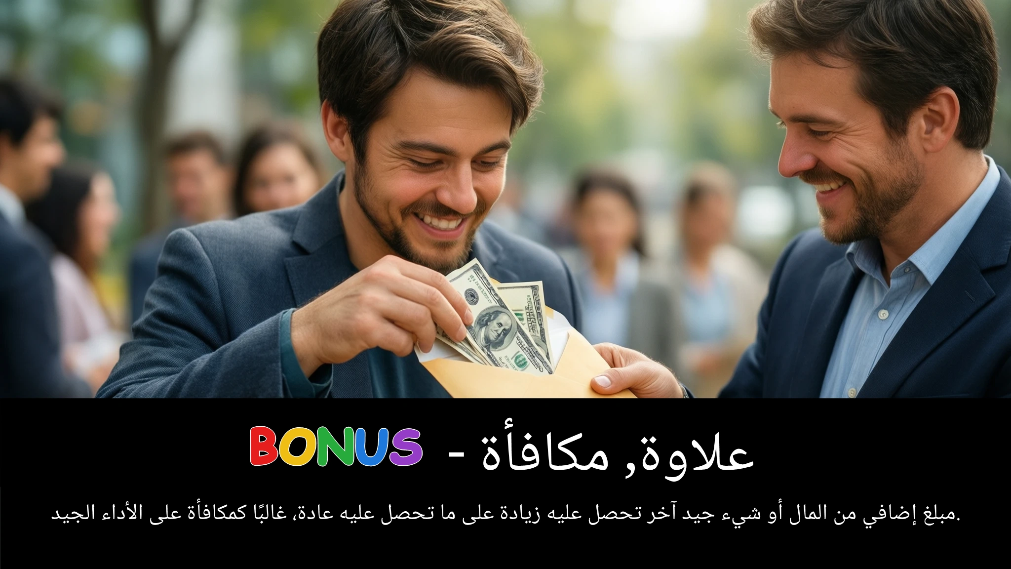 Arabic Illustration for bonus